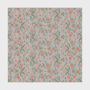 Ekelund Linneväveri Blomglänta tafelkleed 145x145 cm Multi