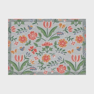 Ekelund Linneväveri Blomglänta placemat 35x48 cm Multi