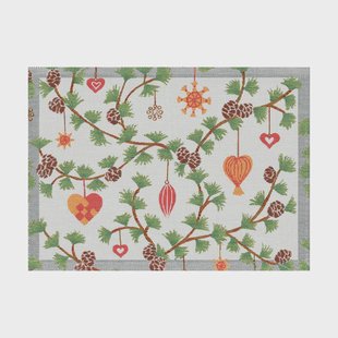 Ekelund Linneväveri Julefröjd placemat 35x48 cm Multi Ekelund Linneväveri Julefröjd placemat 35x48 cm Multi