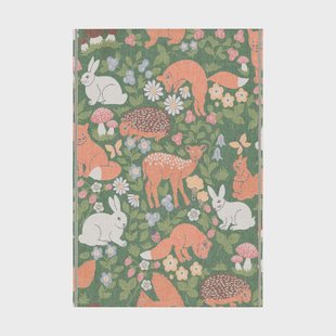 Ekelund Linneväveri Skogslek babydeken 72x105 cm Multi