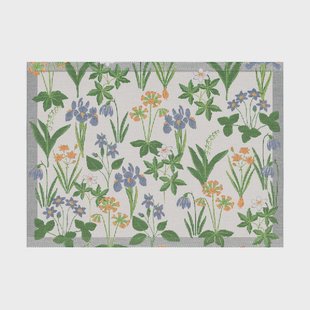 Ekelund Linneväveri Solblå placemat 35x48 cm Multi