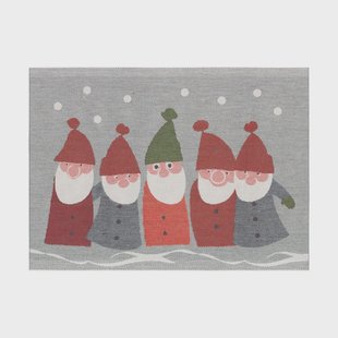 Ekelund Linneväveri Tomtemöte placemat 35x48 cm Multi
