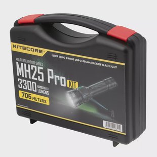 Nitecore MH25 Pro Kit oplaadbare zaklamp, 3300 lumen