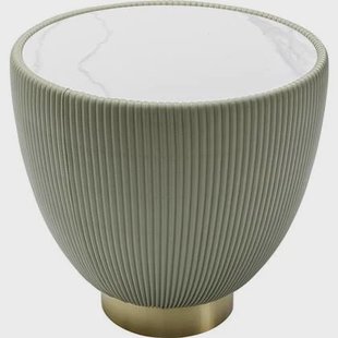 Bijzettafel Endless Vegas Ø47cm groen Kare Design