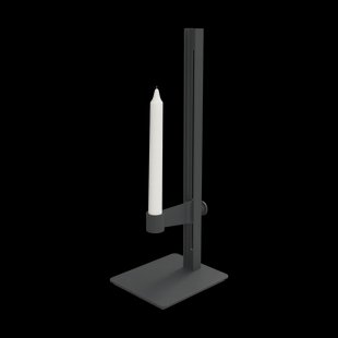 Museum Museum kandelaar Zwart