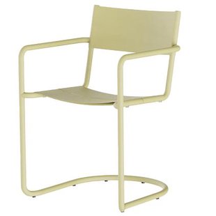 Nine Sine Dining Tuinstoel Met Armleuning Yellow