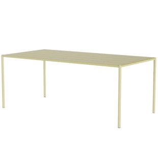 Nine Sine Dining Eettafel 189x94,5 Yellow