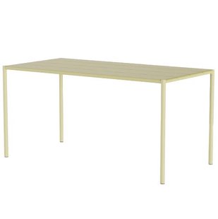 Nine Sine Dining Eettafel 151x75,5 Yellow