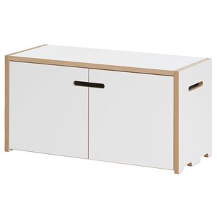 Tojo Hochstapler Kast Met Deurtjes 76x38,3 Wit