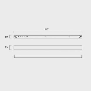 Sylvania LED plafondlamp Otao, prismatisch, DALI, 830/840