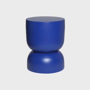 sweeek - Bijzettafel, metalen nachtkastje Ø32 x H42cm