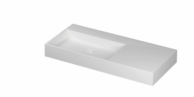 Wastafel INK United 1000x450x110 mm Mat wit 0206402