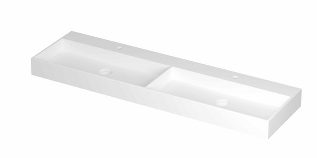Wastafel INK United 1600x450x110 mm Mat wit 0206492