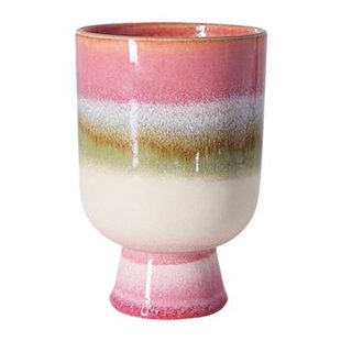 HKliving 70's Retro Bloempot - Ø 13 cm - Rosefield HKliving 70's Retro Bloempot - Ø 13 cm - Rosefield