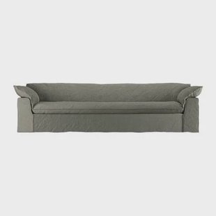 HKliving Nomad 5-zitsbank - Linnen - Army Green