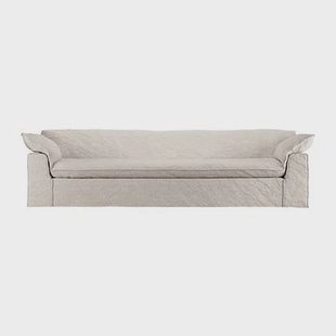 HKliving Nomad 5-zitsbank - Bouclé - Taupe