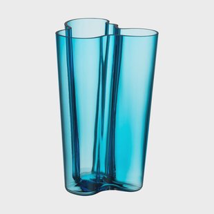 Iittala Alvar Aalto vaas turquoise 251 mm