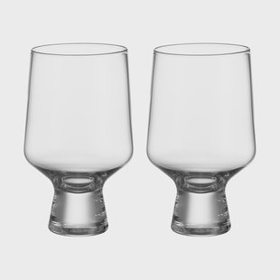 Iittala Solare glas op voet 40 cl 2-pack Helder