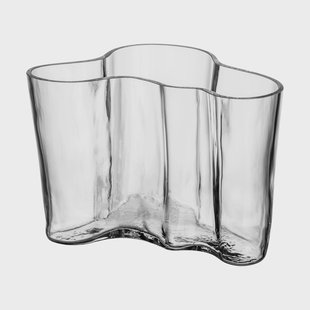 Iittala Alvar Aalto vaas 140 mm Helder