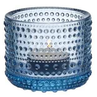 Iittala Kastehelmi Waxinelichthouder Aqua