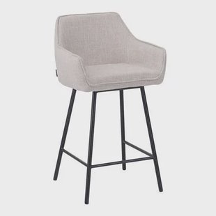 Bronx71 Barkruk Ciara linnen taupe 65-78 cm