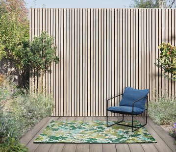 Harlequin - Buitenkleed Tree Tops Green 443807 - Vloerkleed