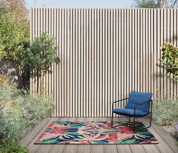 Harlequin - Buitenkleed Melora Pink 443202 - Vloerkleed