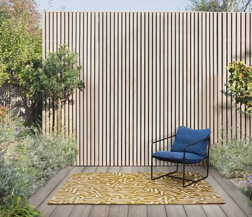 Harlequin - Buitenkleed Melodic Ochre Gold 443606 - Vloerkleed