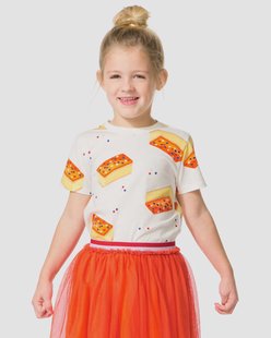 HEMA Kinder T-shirt tompouce gebroken wit (gebroken wit)