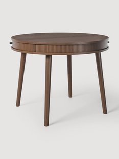 Ronde eettafel Calary met opbergruimte, in verschillende formaten