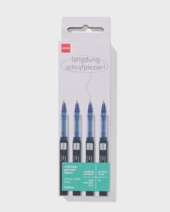 HEMA Rollerbalpennen 0.5mm blauwschrijvend - 4 stuks