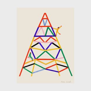 Paper Collective Escalader poster 50x70 cm