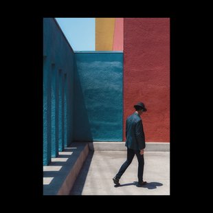 Paper Collective Primary Spaces poster 30x40 cm