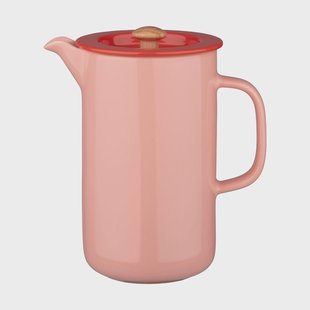 Marimekko Oiva cafetière Salmon red-tomato red