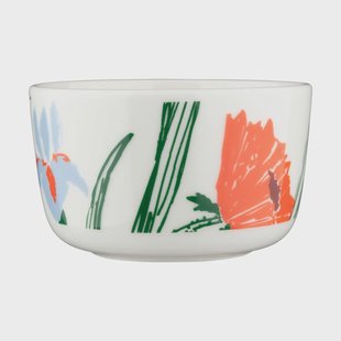 Marimekko Puutarhakutsut schaal 2,5 dl White-green-orange