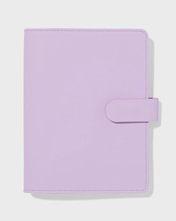 HEMA Navulbaar notitieboek A5 gevuld met lijntjes lila