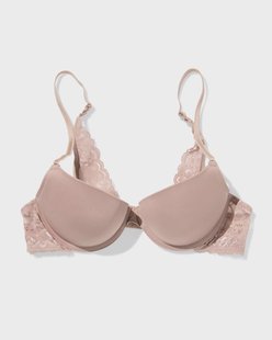HEMA Push-up bh met beugel beige (beige)