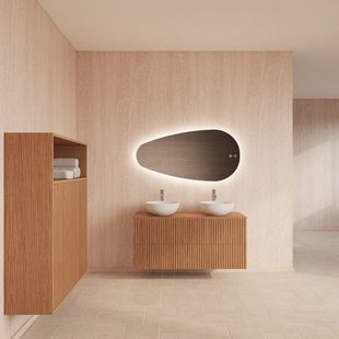 Badmeubelset Gliss Design Hybris Pure 120 cm Met Waskom