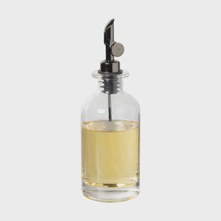 Olie- en azijnfles rond - glas - ø7x21.5 cm