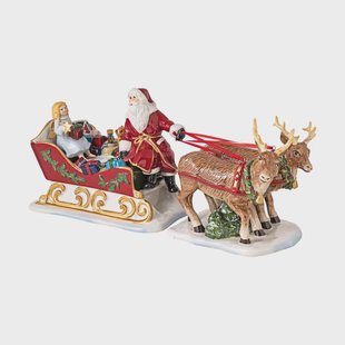 Villeroy & Boch Christmas Toys slee nostalgie Rood