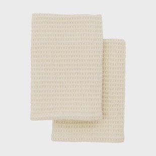 Meraki Meraki vaatdoek 30x30 cm 2-pack Beige