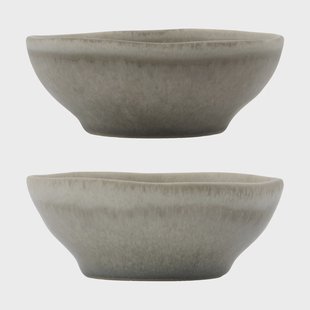 House Doctor More schaal Ø10 cm 2-pack Grijs