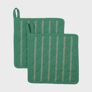 House Doctor Chef pannenlap 22x22 cm 2-pack Groen
