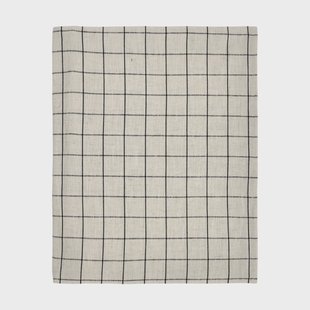 House Doctor Join tafelkleed 150x260 cm Black-off white