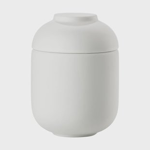 Zone Denmark Sensu pot met deksel Ø6,5x9 cm White