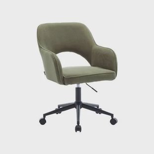 sweeek - Corduroy bureaustoel met wielen