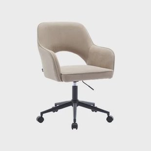 sweeek - Corduroy bureaustoel met wielen