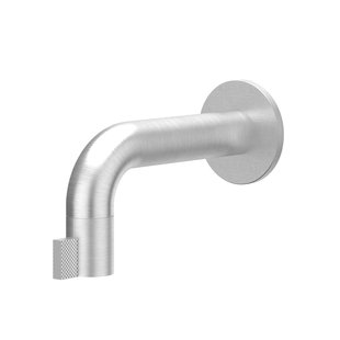 Fonteinkraan IVY Tribe Wand Met Schuimstraalmond Geborsteld RVS316