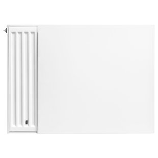 Radiator Voorplaat BWS Wesley 70x50 cm Vlakke Afwerking Wit