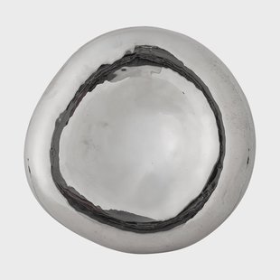 Bloomingville Shine decoratieschaal Ø18 cm Zilverkleurig